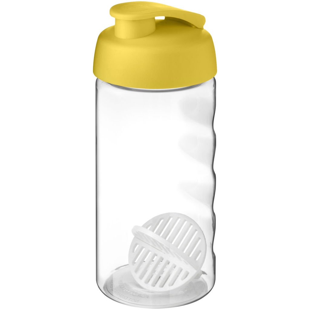 Пляшка-шейкер H2O Active Bop, колір жовтий, прозорий