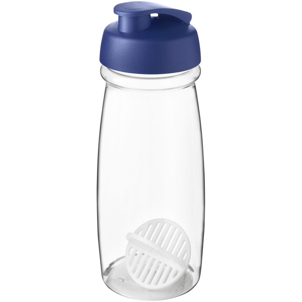 Пляшка-шейкер H2O Active Pulse, колір синій, прозорий
