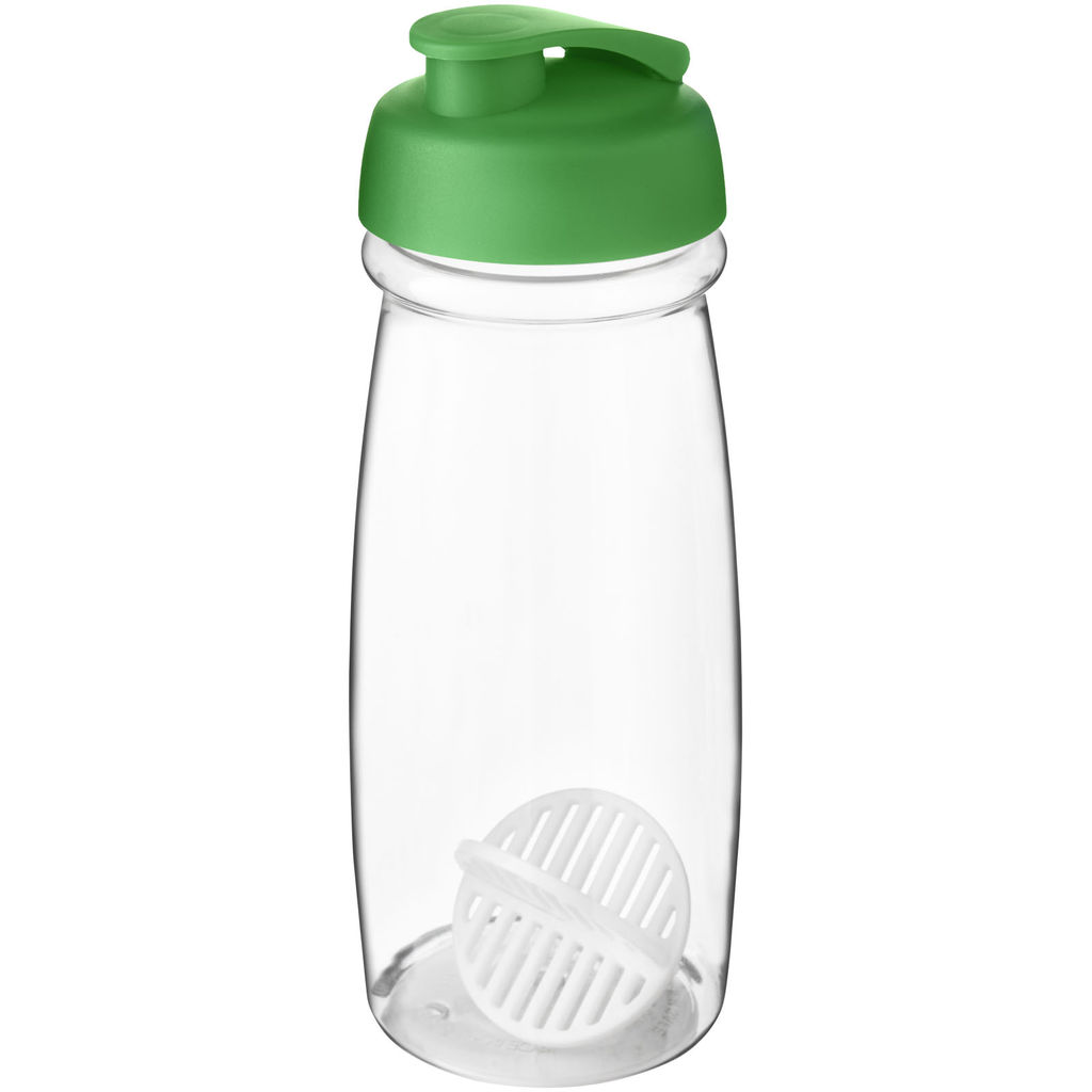 Бутылка-шейкер H2O Active Pulse , цвет зеленый, прозрачный