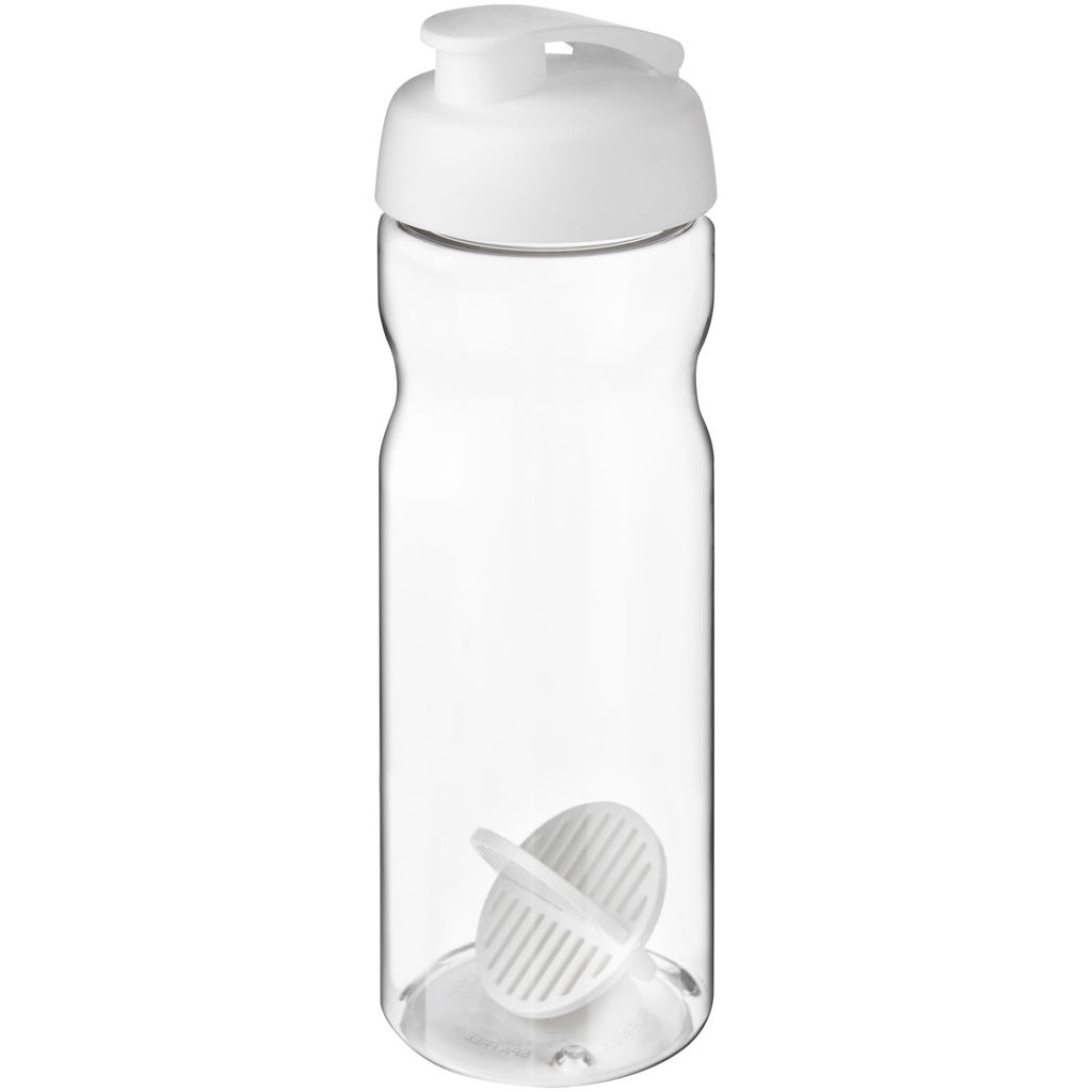 Бутылка-шейкер H2O Active Base, цвет белый, прозрачный