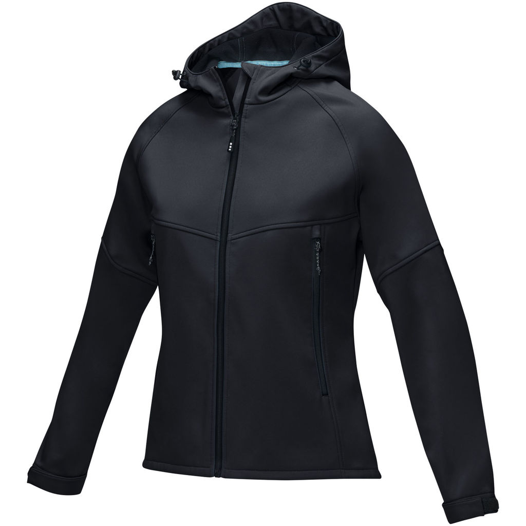 Куртка женская флисовая Coltan, цвет сплошной черный  размер XS