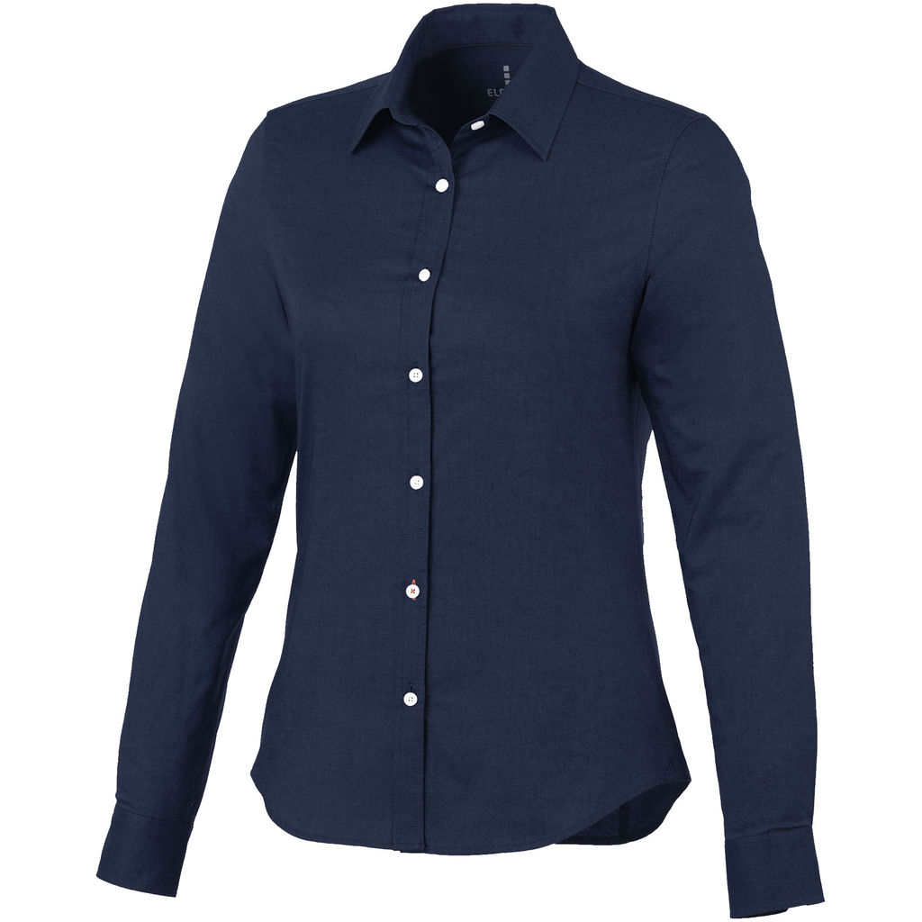 Рубашка женская с длинными рукавами Vaillant, цвет темно-синий  размер XXL
