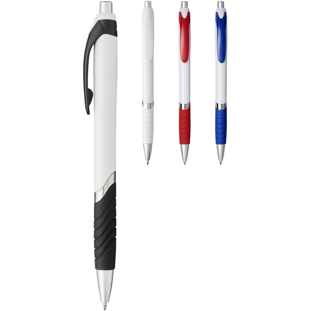 Ручка шариковая Turbo, цвет белый