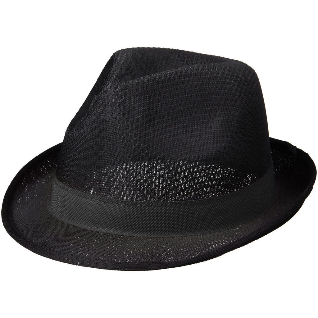Шляпа Trilby, цвет сплошной черный