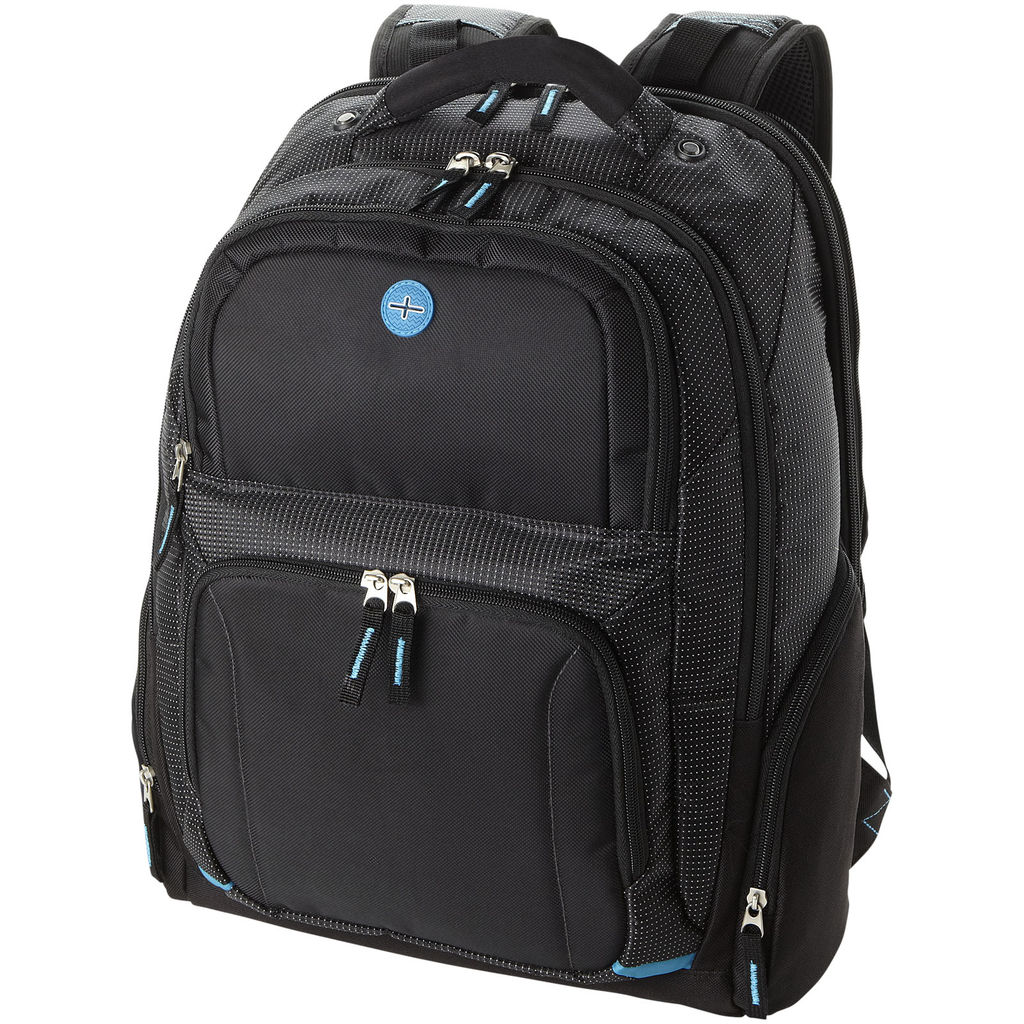 Рюкзак для ноутбука TY, колір суцільний чорний