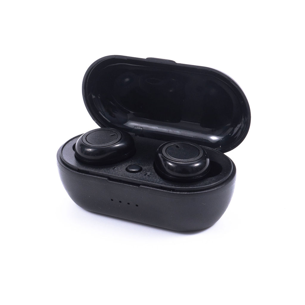 Навушники внутрішнього типу Prixton TWS250 Bluetooth, колір суцільний чорний