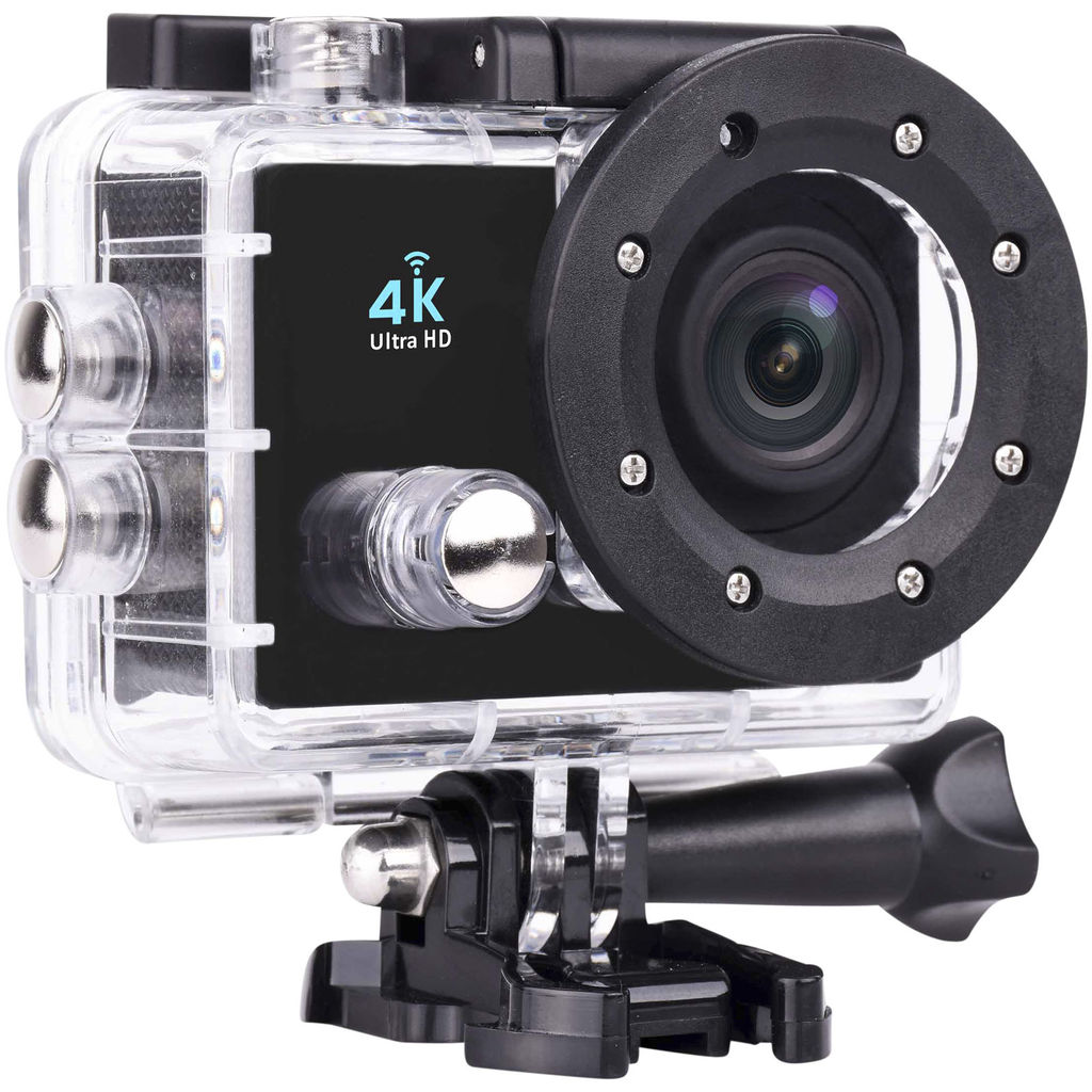 Екшн-камера 4K, колір суцільний чорний