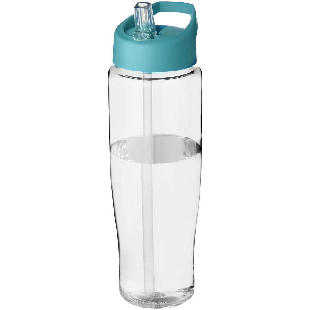 Бутылка спортивная H2O Tempo , цвет прозрачный, цвет морской волны