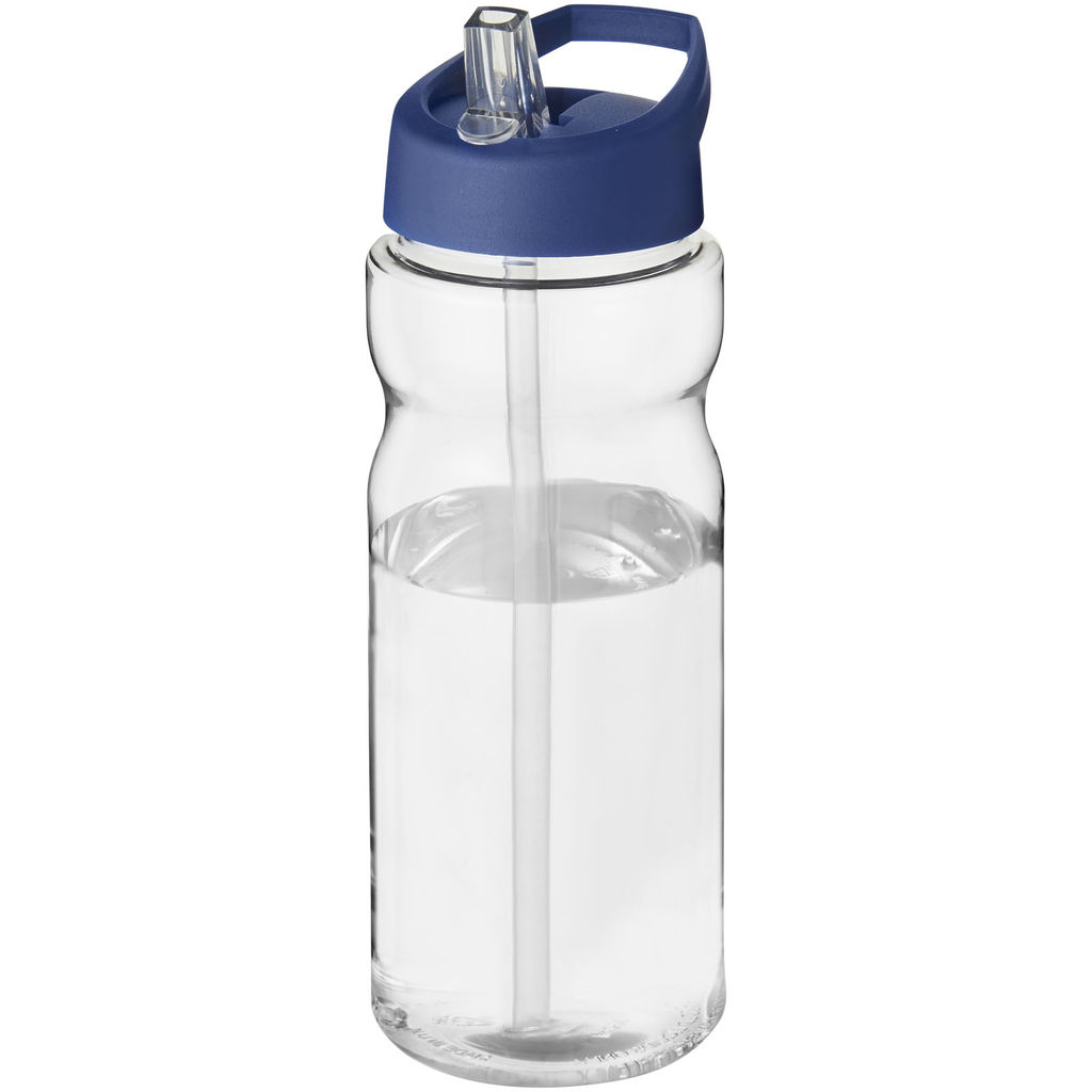 Бутылка спортивная H2O Base, цвет прозрачный, cиний