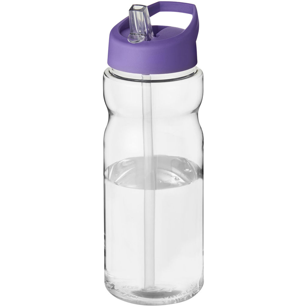 Пляшка спортивна H2O Base, колір прозорий, пурпурний