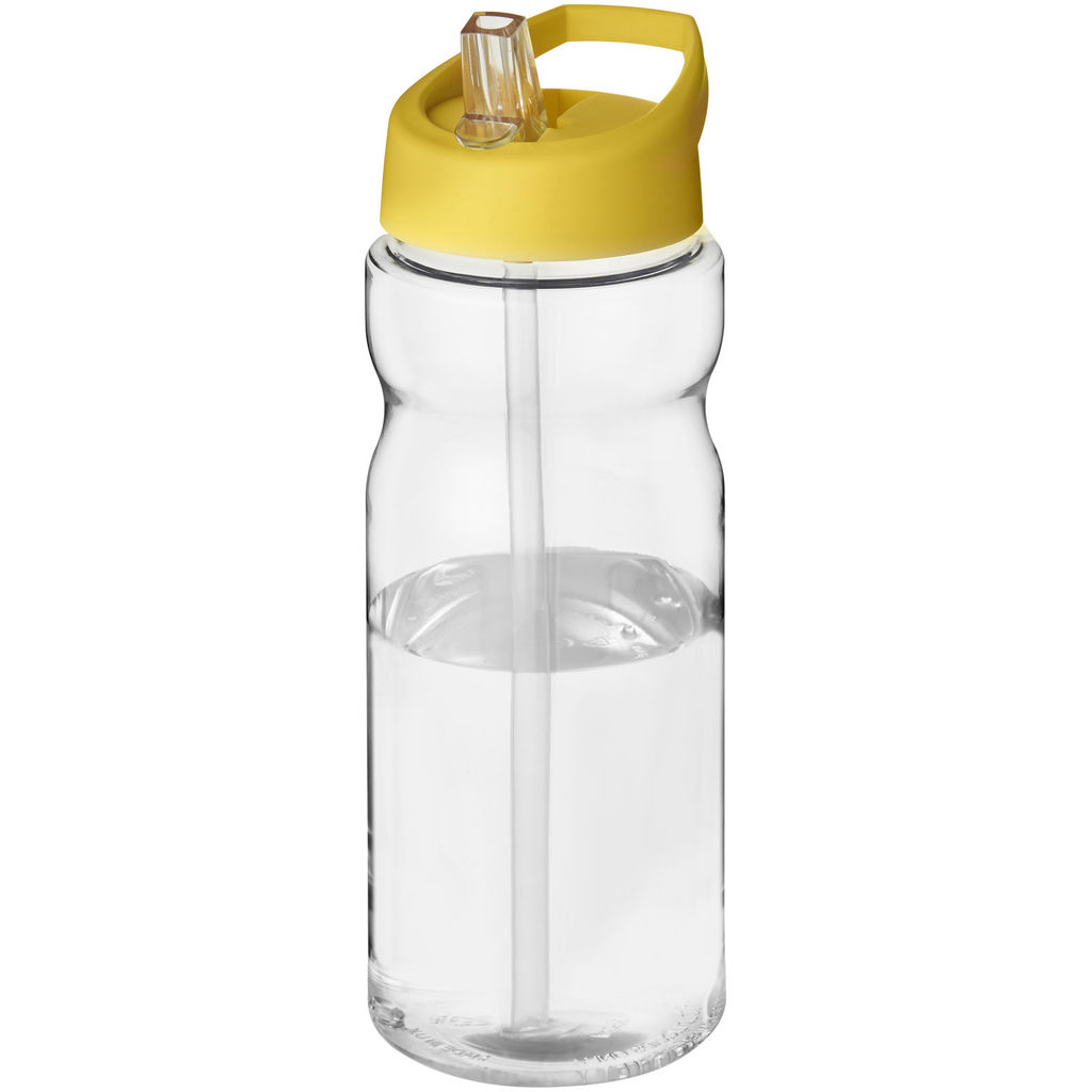 Пляшка спортивна H2O Base, колір прозорий, жовтий