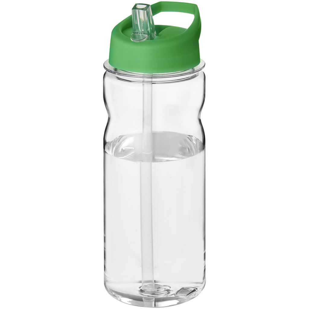 Бутылка спортивная H2O Base Tritan , цвет прозрачный, зеленый