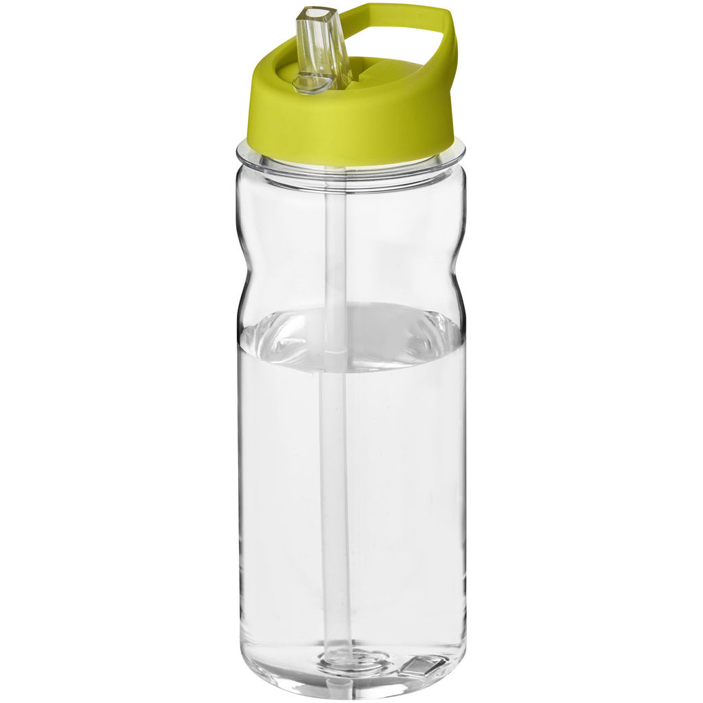Пляшка спортивна H2O Base Tritan, колір прозорий, лайм