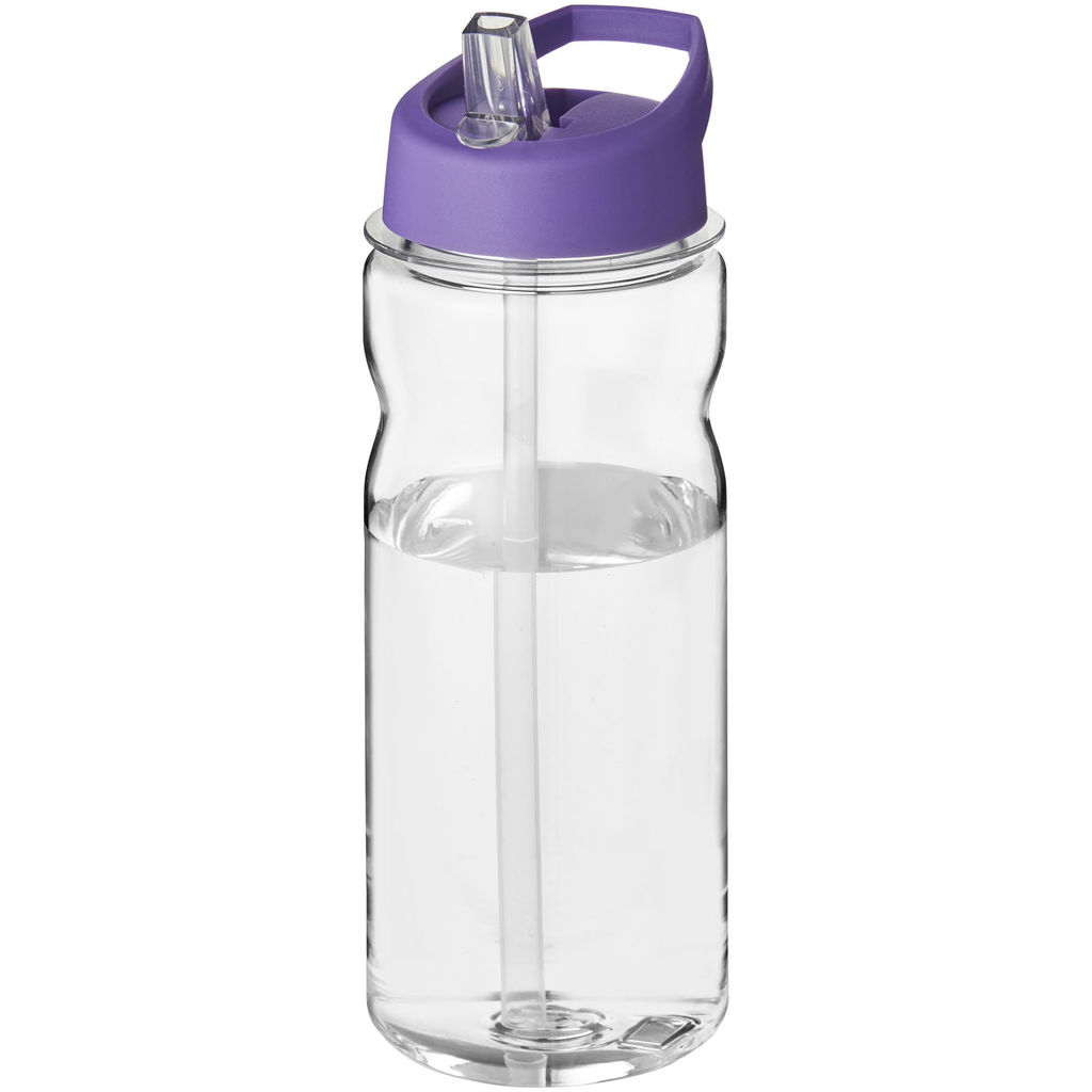 Пляшка спортивна H2O Base Tritan, колір прозорий, пурпурний