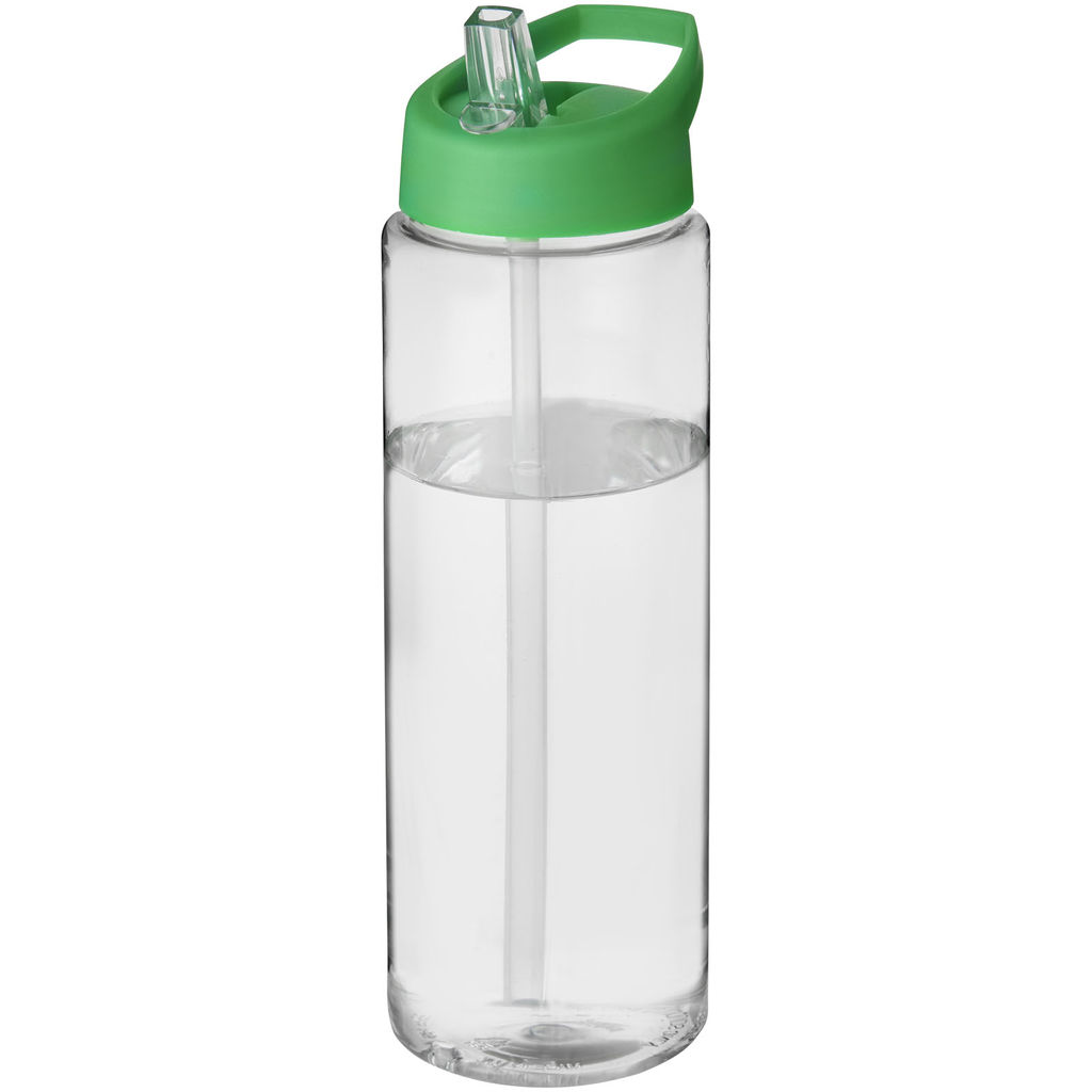 Бутылка спортивная H2O Vibe , цвет прозрачный, зеленый