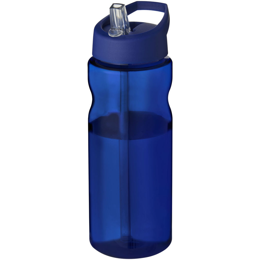 Пляшка спортивна H2O Eco, колір cиній