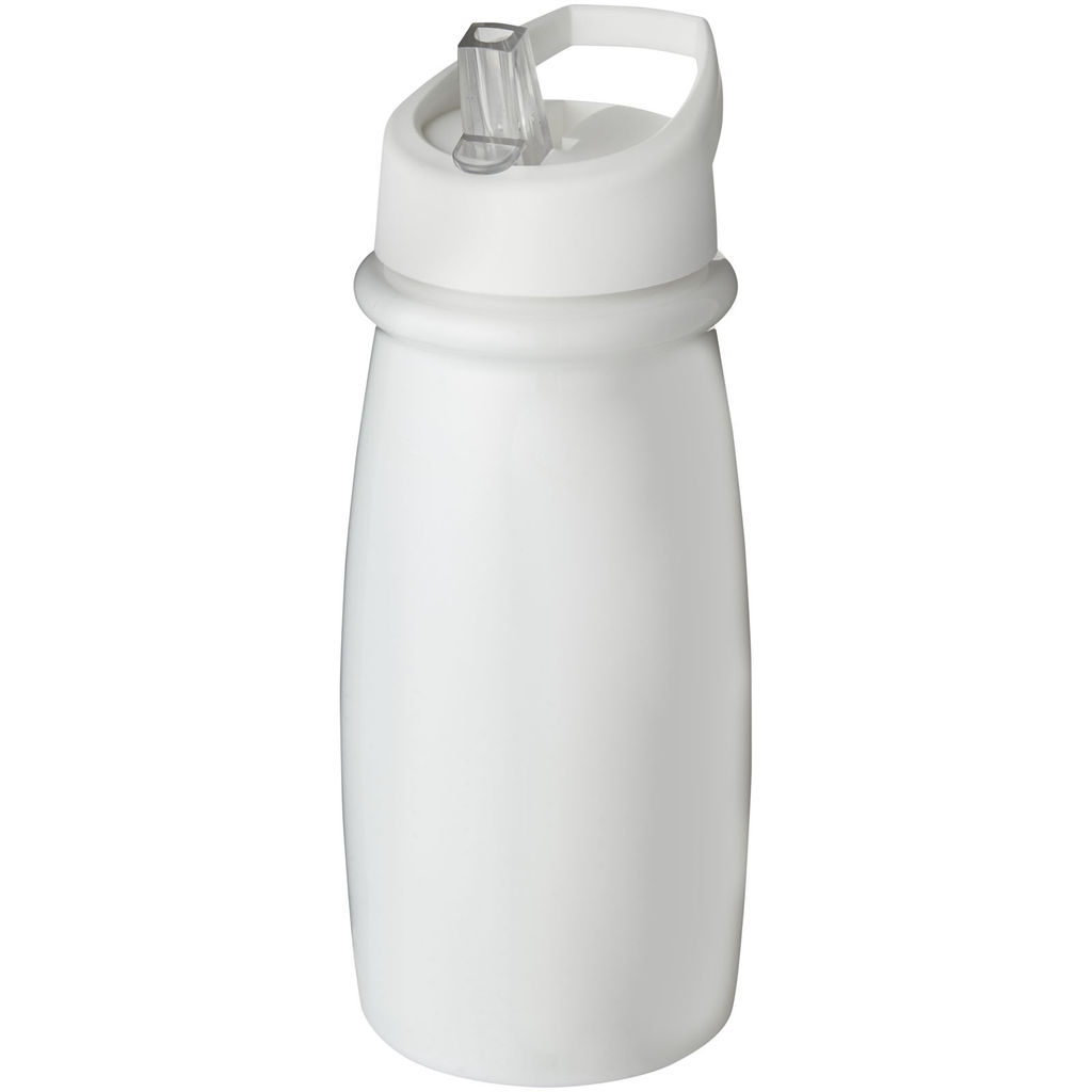Бутылка спортивная H2O Pulse , цвет белый