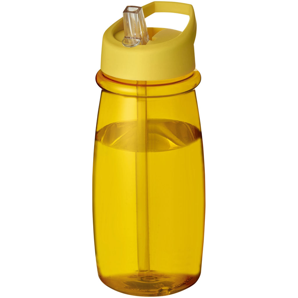 Бутылка спортивная H2O Pulse , цвет желтый