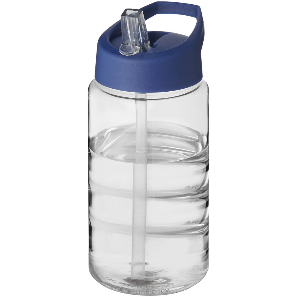 Бутылка спортивная H2O Bop , цвет прозрачный, cиний
