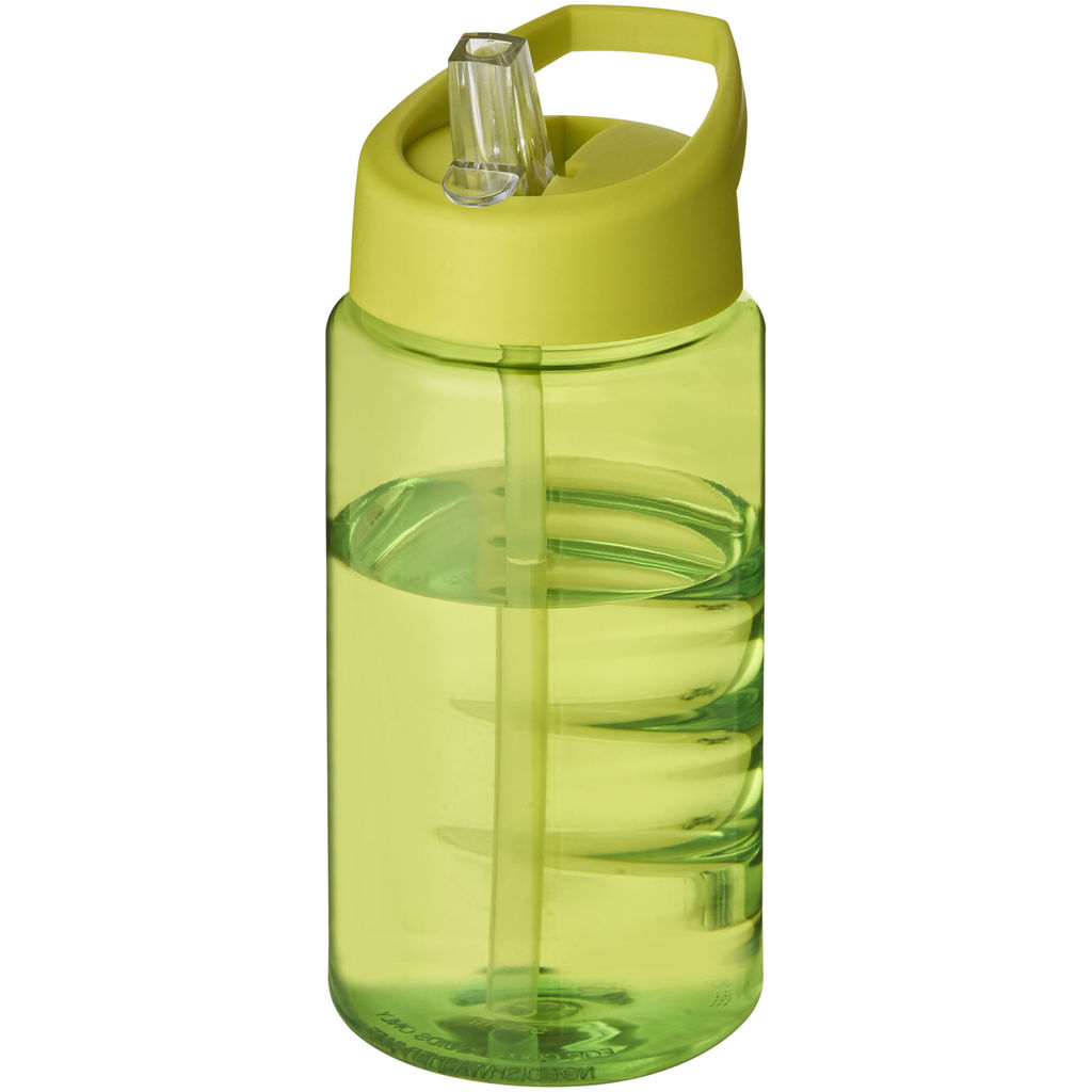 Пляшка спортивна H2O Bop, колір лайм