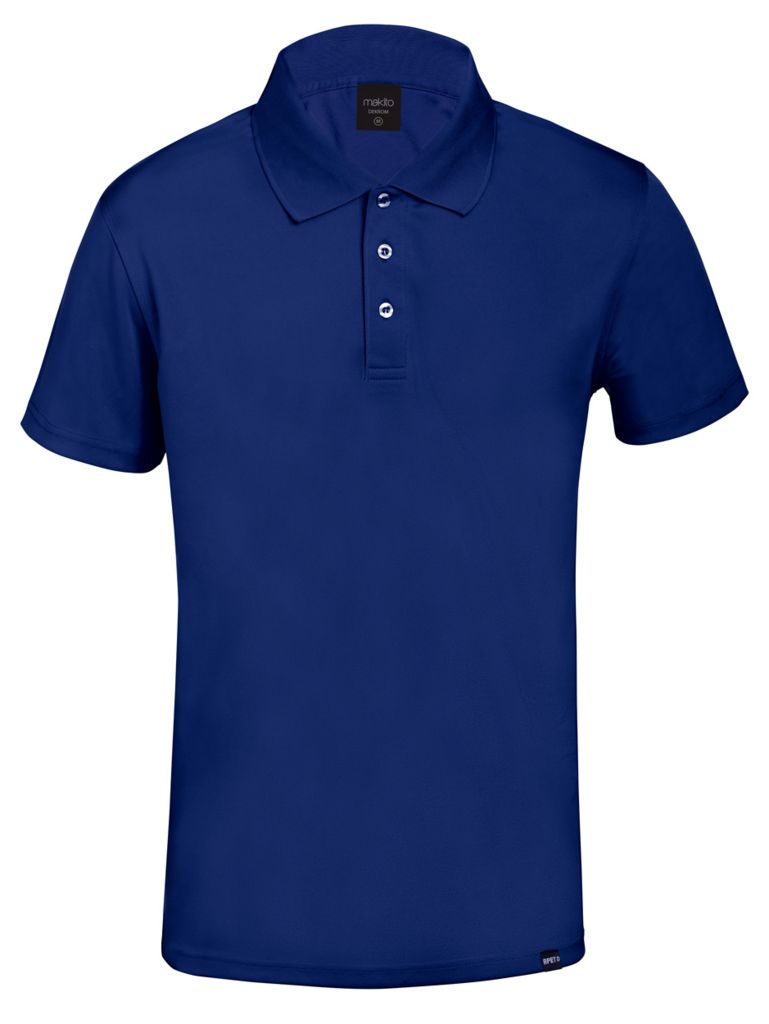 Рубашка-поло RPET Dekrom, цвет темно-синий  размер L