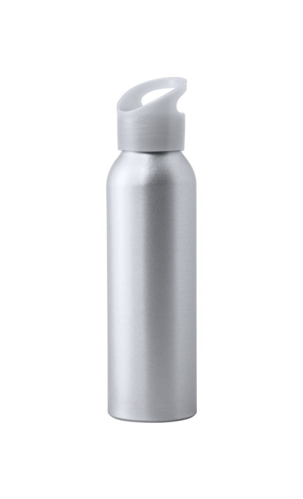 Спортивна пляшка Runtex, колір сріблястий