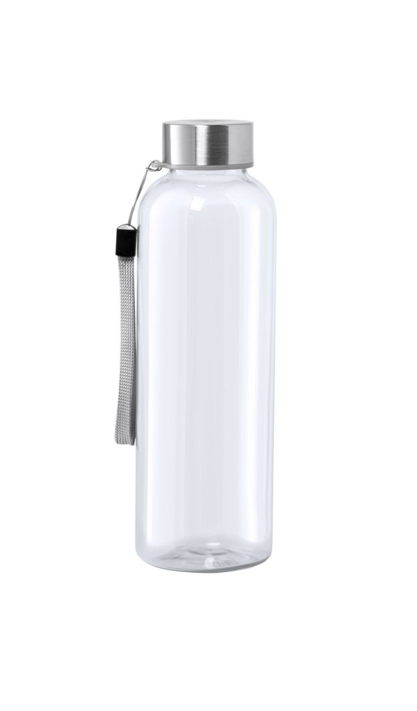 Спортивна пляшка RPET Lecit, колір білий
