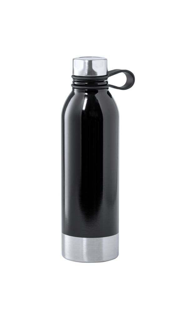 Спортивна пляшка Raltex, колір чорний