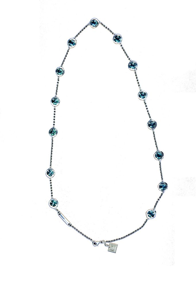 Ожерелье Atlan, цвет серебристый