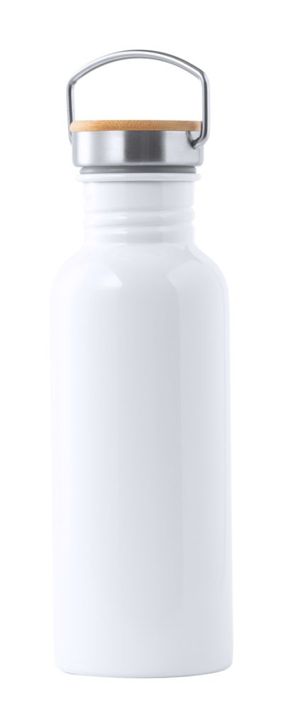Пляшка спортивна під сублімацію Presuk, колір білий