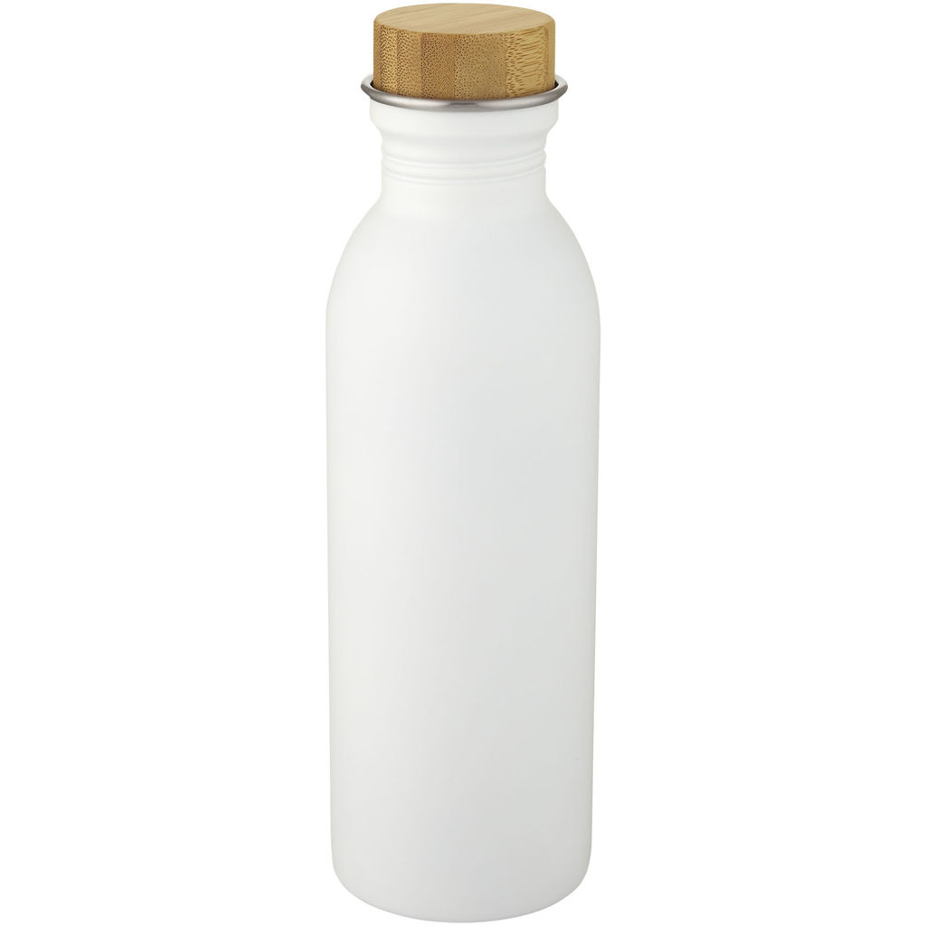 Бутылка спортивная Kalix, цвет белый