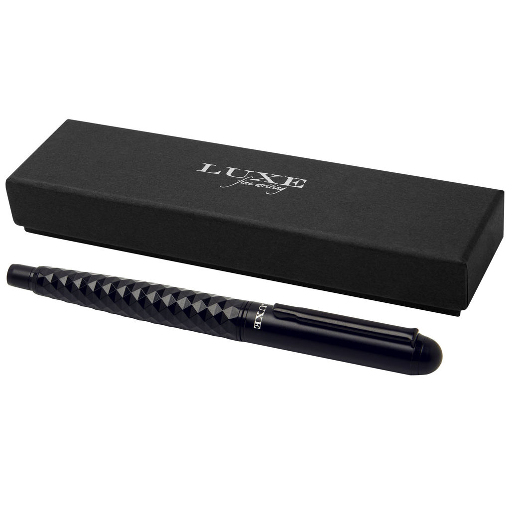 Ручка-ролер Tactical Dark, колір суцільний чорний