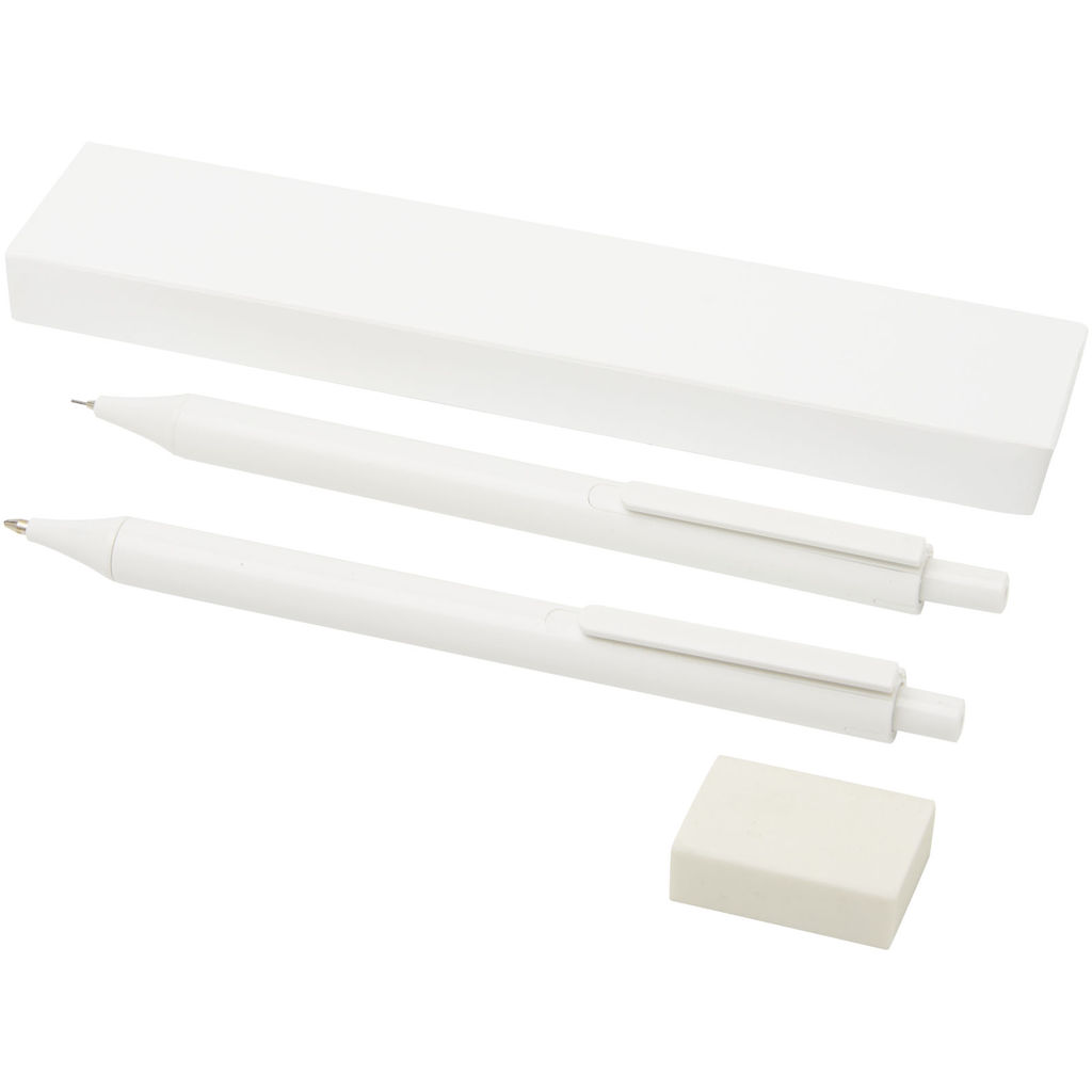 Комплект антибактеріальних ручок Salus, колір білий