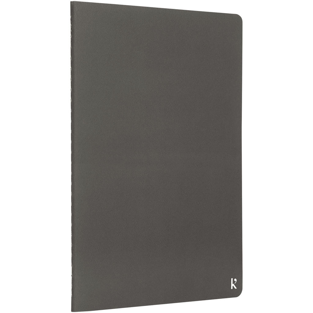Комплект із двох блокнотів Karst A5, колір сланцево-сірий