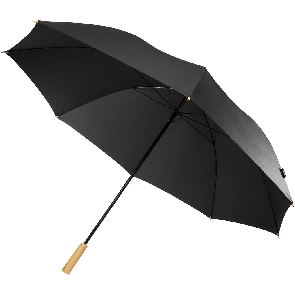 Зонт Romee 30 дюймів, колір суцільний чорний