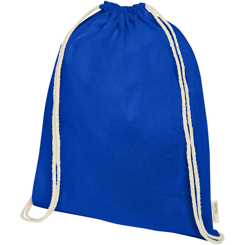 Рюкзак на шнурках Orissa, колір яскраво-синій