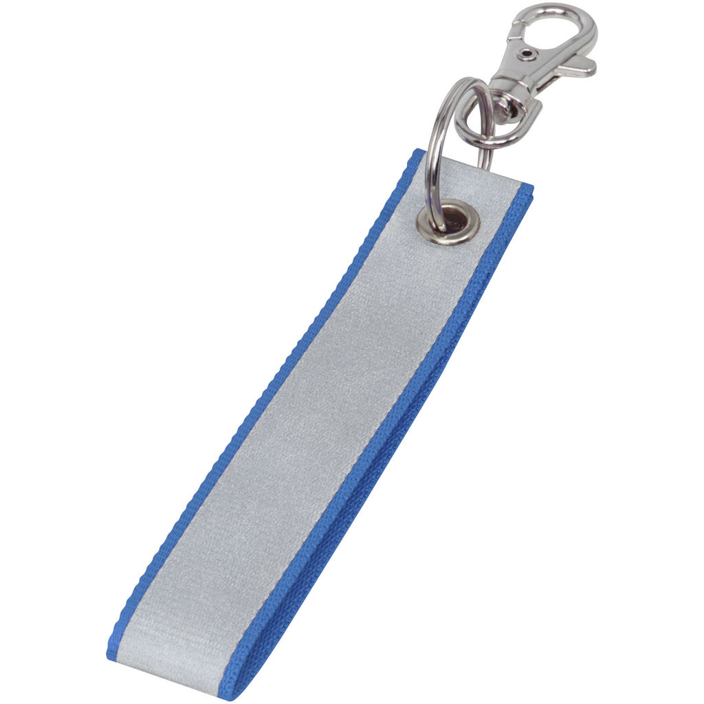 Тримач для ключів світловідбивний Holger, колір синій