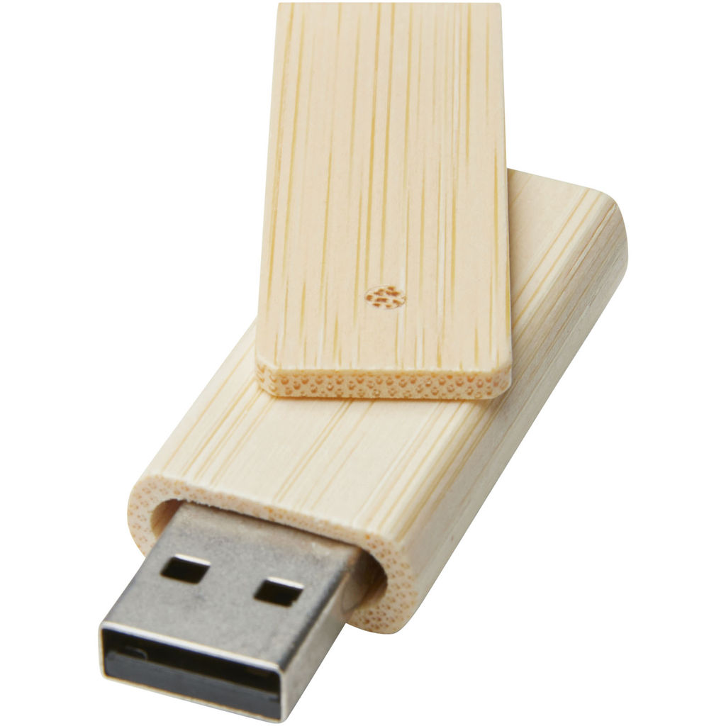 Накопитель USB Rotate, цвет бежевый