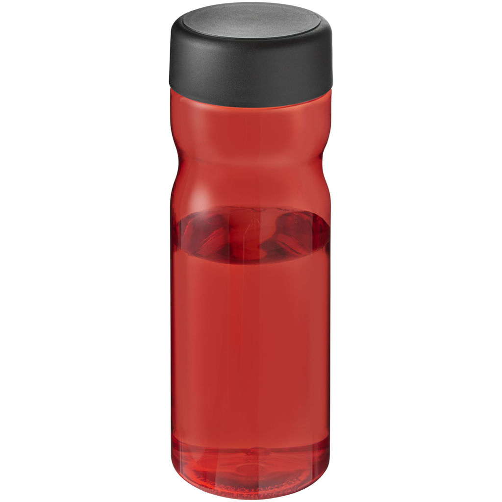 Бутылка спортивная H2O Active Base Tritan, цвет красный, сплошной черный