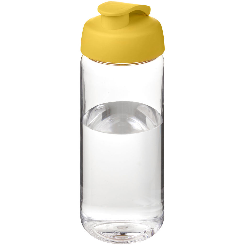 Бутылка спортивная H2O Active Octave Tritan, цвет прозрачный, желтый