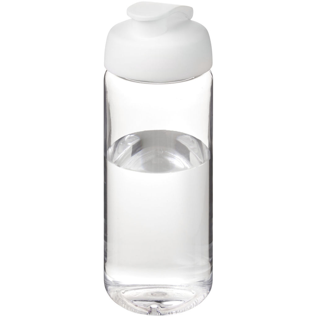 Бутылка спортивная H2O Active Octave Tritan, цвет прозрачный, белый