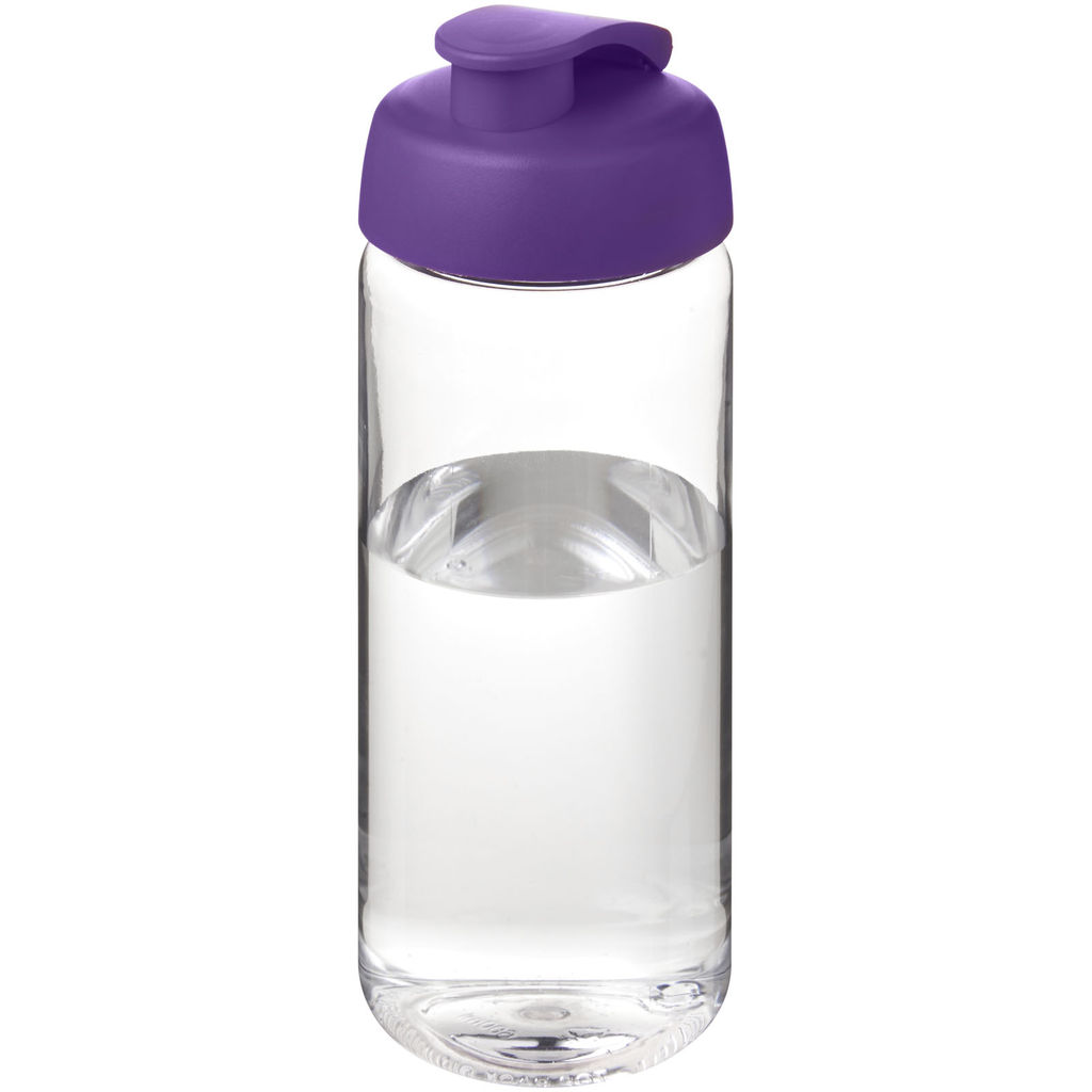 Бутылка спортивная H2O Active Octave Tritan, цвет прозрачный, пурпурный