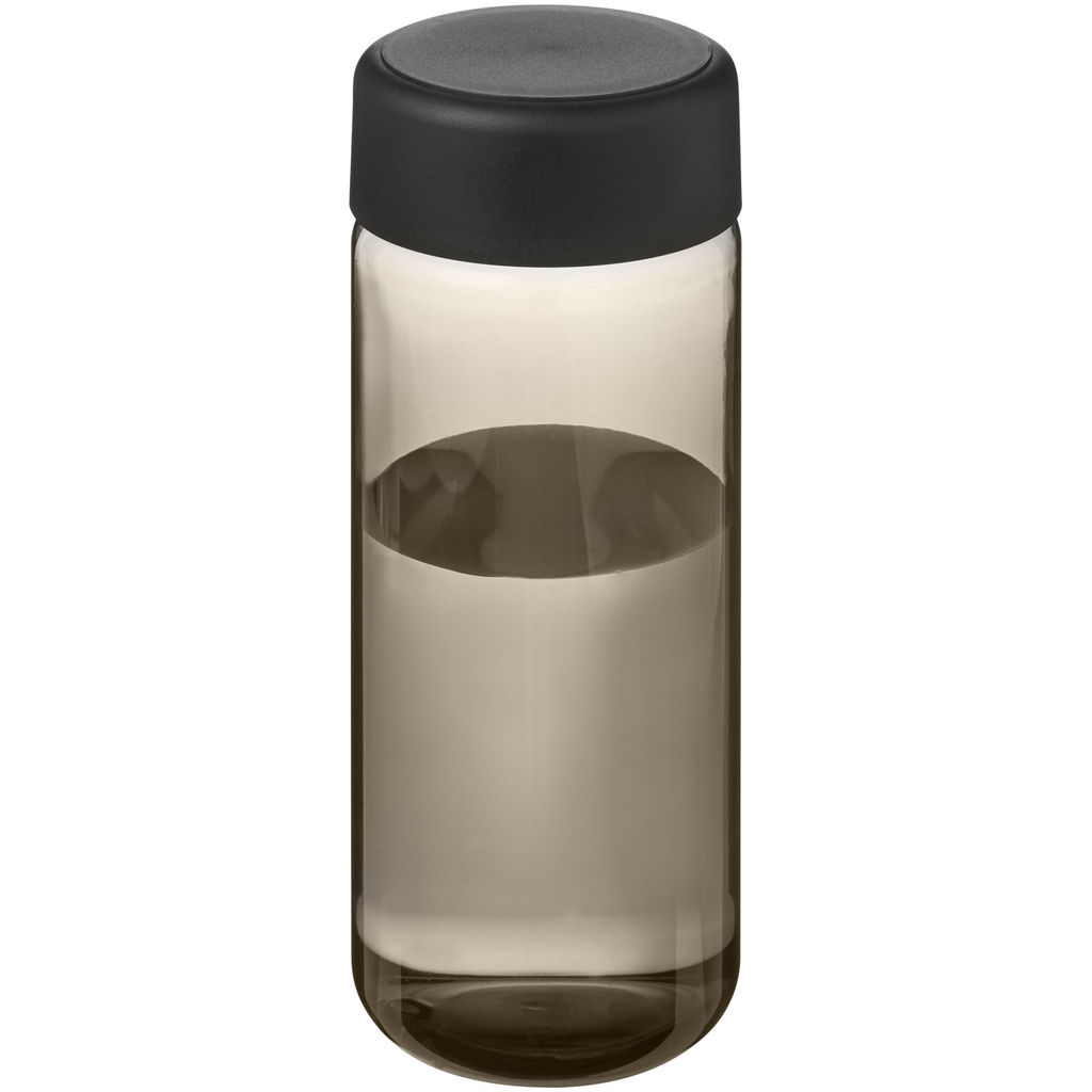 Пляшка спортивна H2O Active Base Tritan, колір темно-сірий суцільний чорний