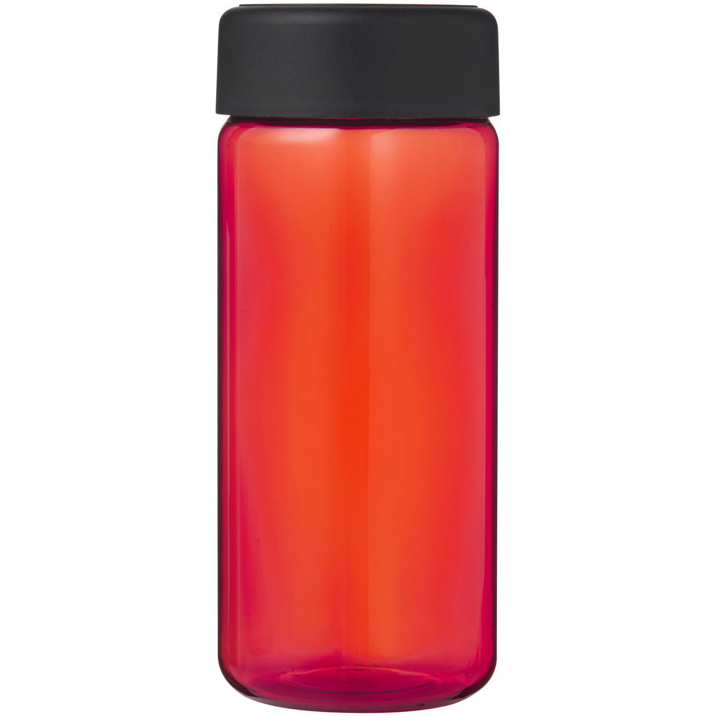 Бутылка спортивная H2O Active Base Tritan, цвет красный, сплошной черный - 21044703- Фото №2
