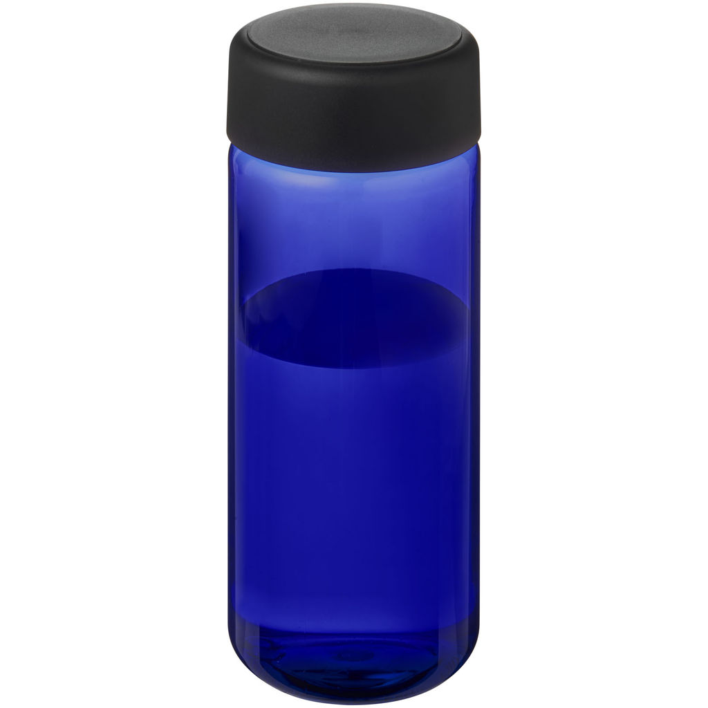 Пляшка спортивна H2O Active Base Tritan, колір синій, суцільний чорний