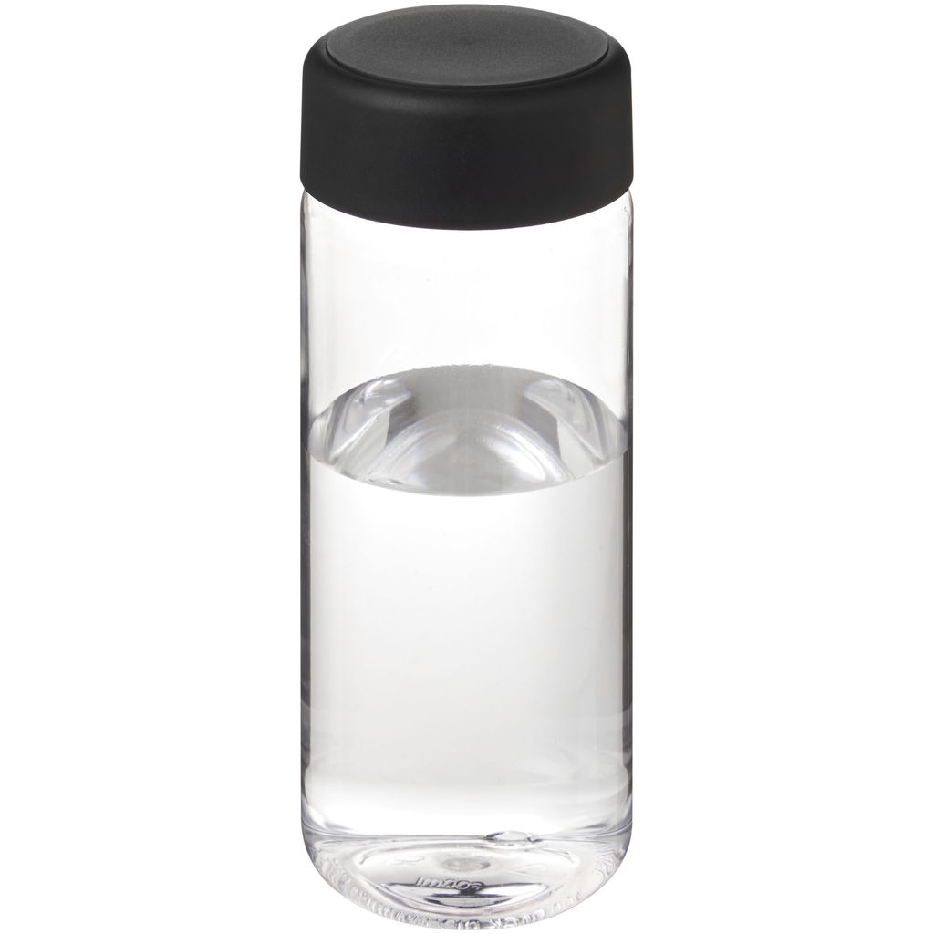 Пляшка спортивна H2O Active Base Tritan, колір прозорий, суцільний чорний