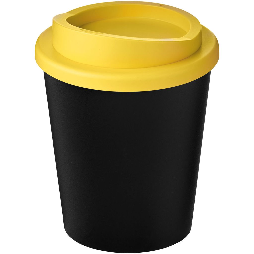 Кружка Americano Espresso Eco, цвет сплошной черный, желтый