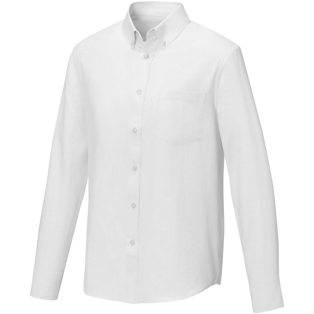 Рубашка мужская с длинными рукавами Pollux, цвет белый  размер 4XL