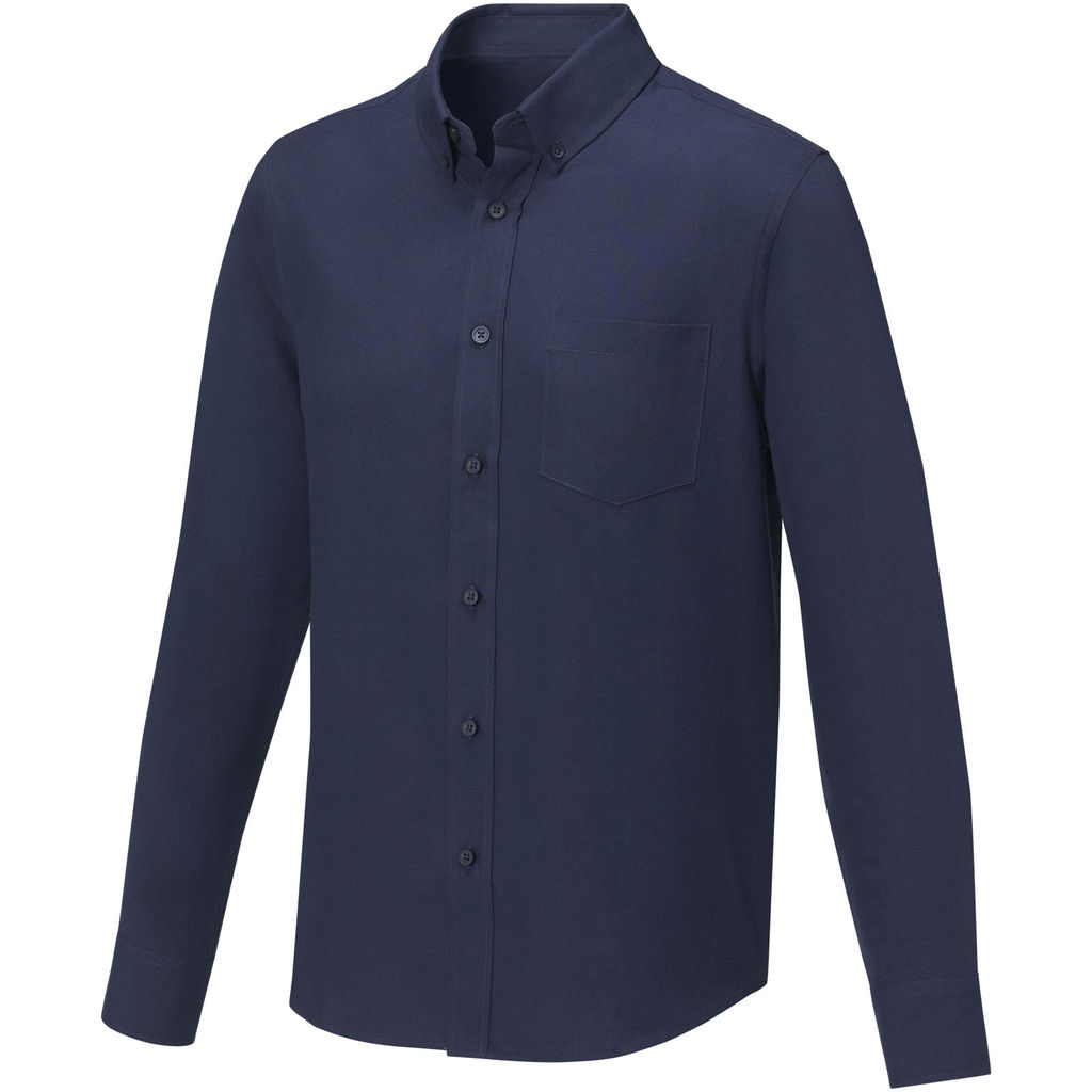 Рубашка мужская с длинными рукавами Pollux, цвет темно-синий  размер 3XL