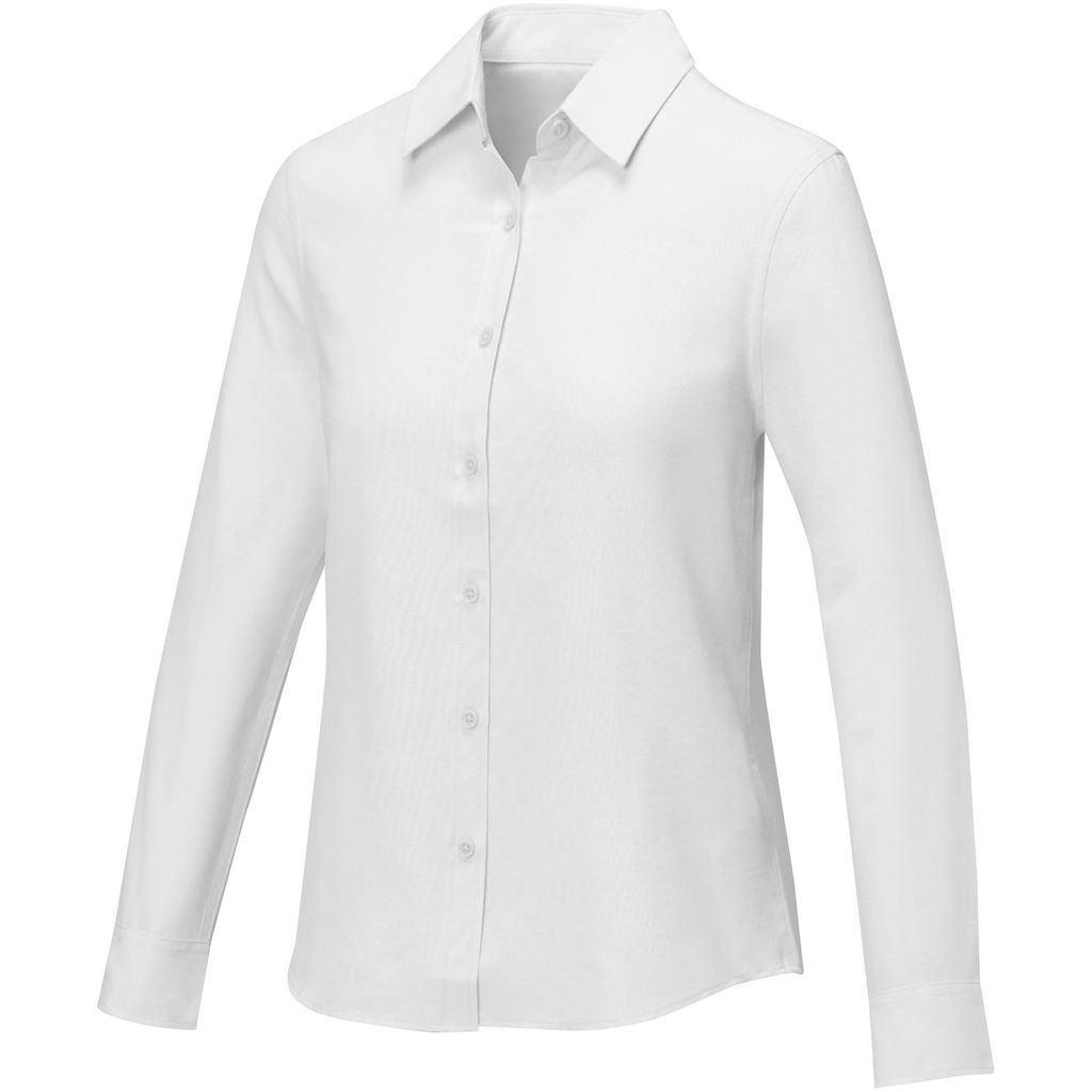 Рубашка женская с длинными рукавами Pollux, цвет белый  размер XS